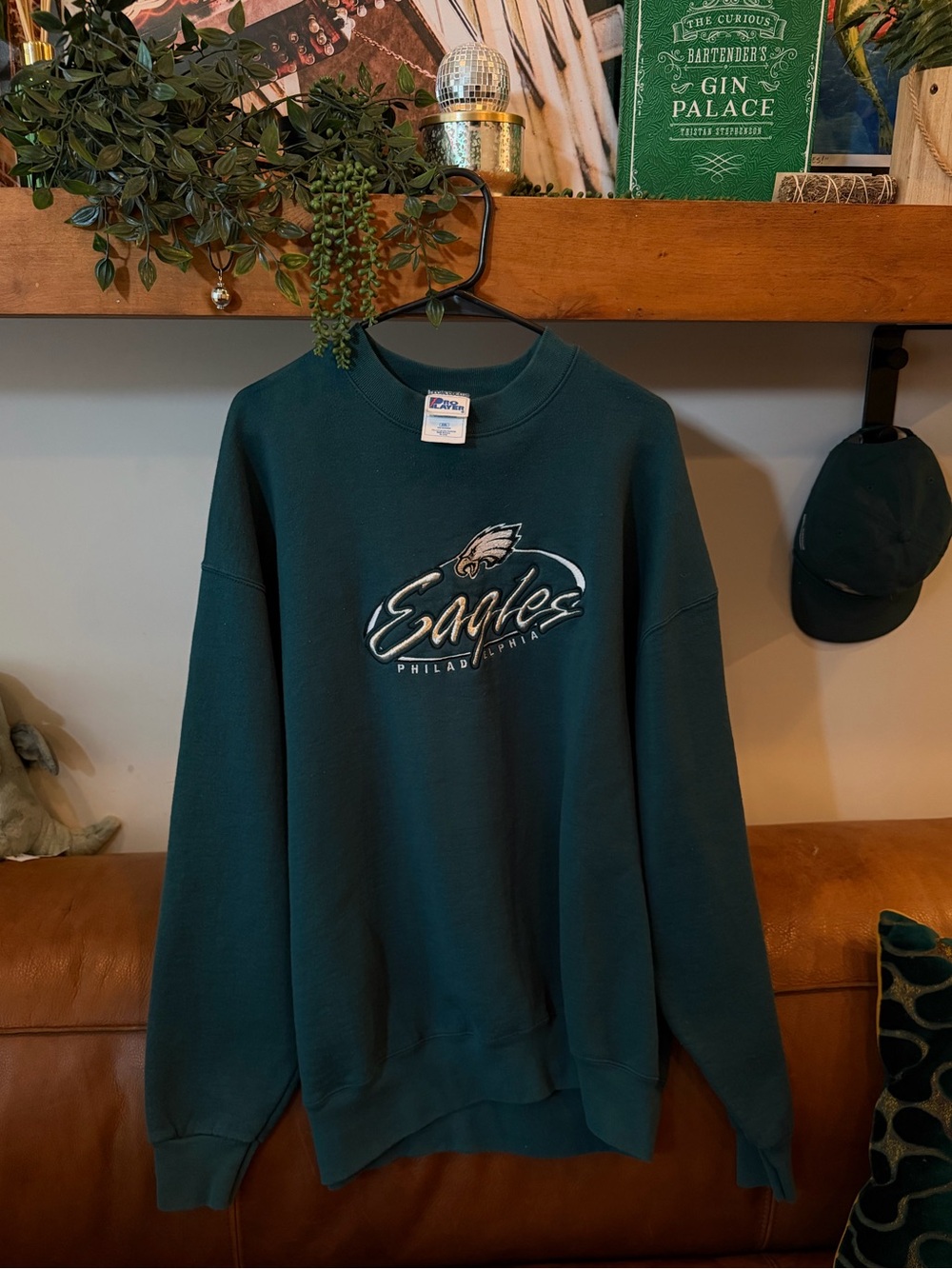 1997 Philadelphia Eagles Pro Player NFL Crewneck Sweatshirt